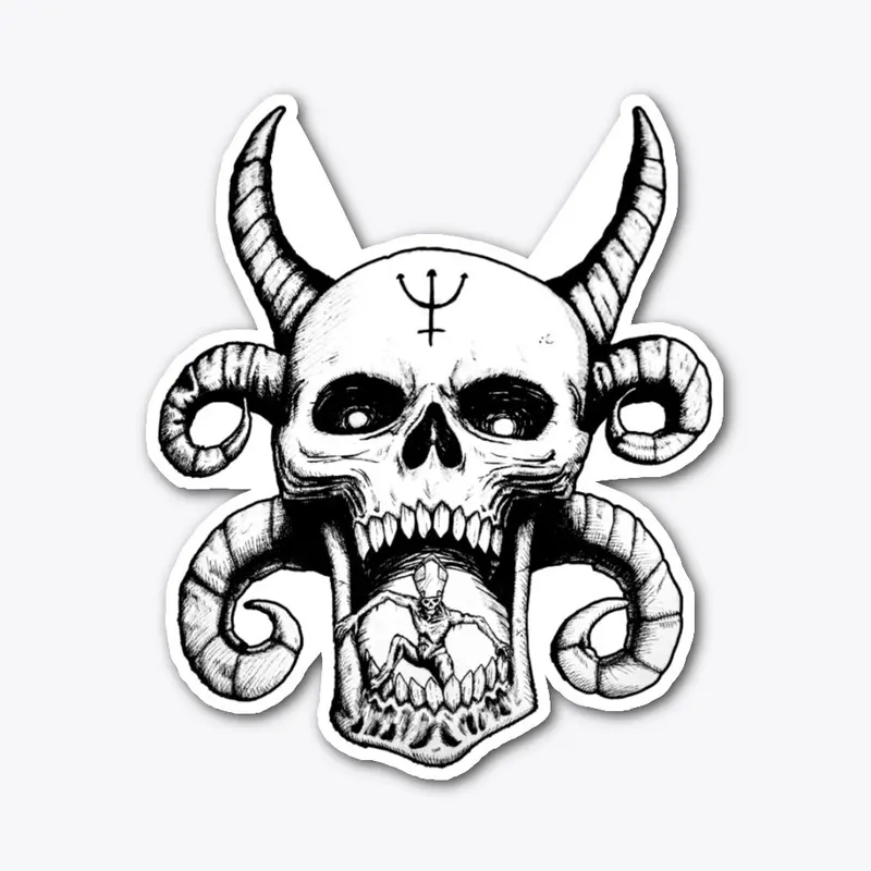 Ghost Demon Skull